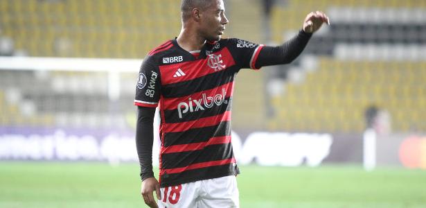 De la Cruz reavaliado no Flamengo para possível confronto contra o Millonarios.