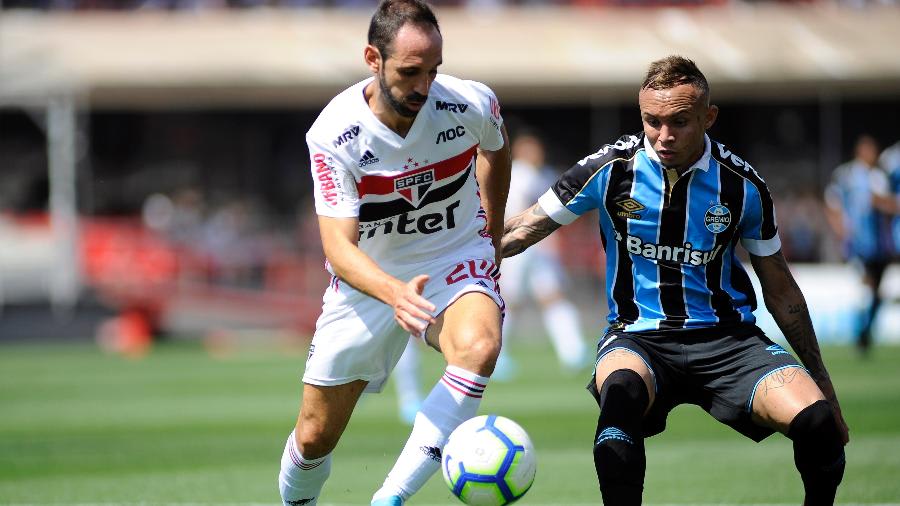 São Paulo e Grêmio empatam em jogo marcado por queda de torcedor