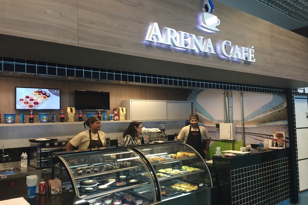 Arena do Grêmio inaugura sua primeira cafeteria