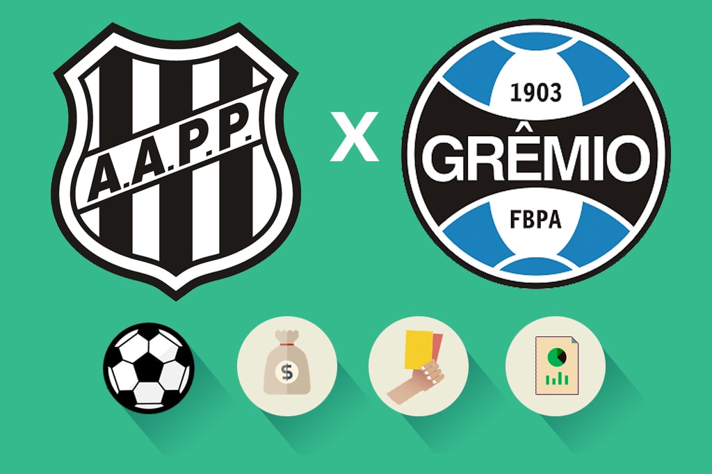 Ponte Preta x Grêmio: estatísticas, renda e público, como foi a partida