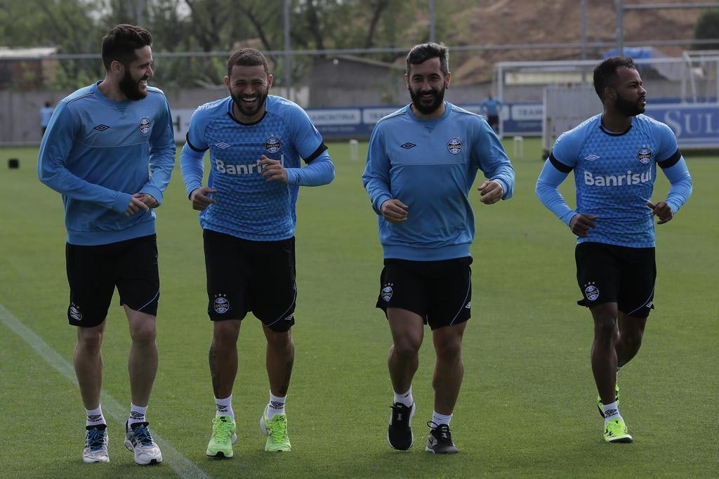 Wianey Carlet: tem prevalecido leveza nos treinamentos do Grêmio