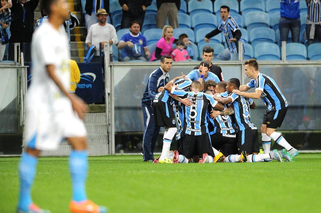 Se repetir esse primeiro tempo, o Grêmio estará na semifinal da Copa do Brasil