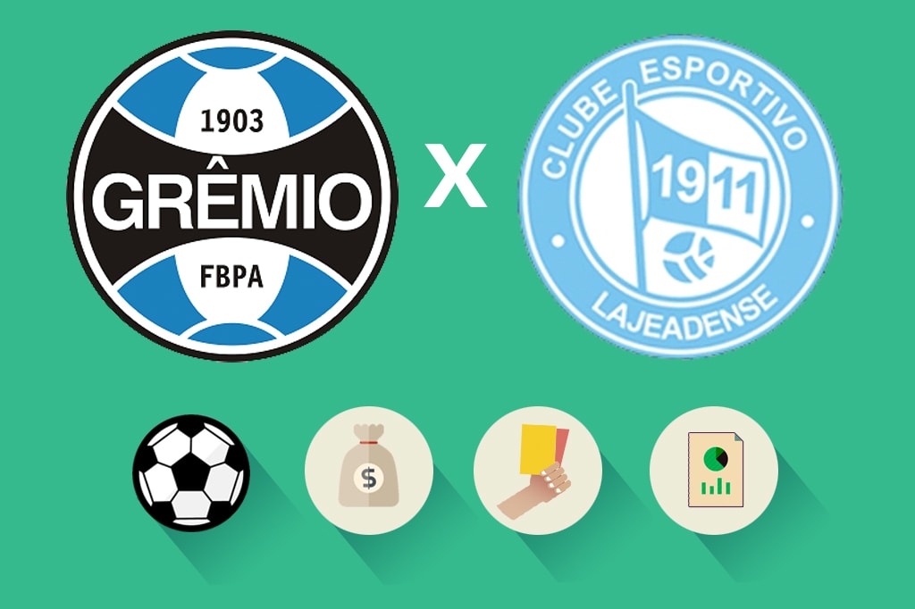 Grêmio x Lajeadense: estatísticas, renda e público, saiba como foi a partida