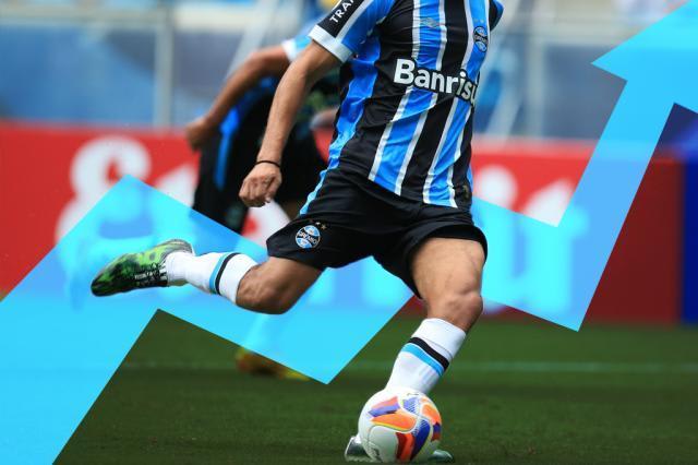 Luan é o melhor do Grêmio na vitória sobre o Atlético-MG