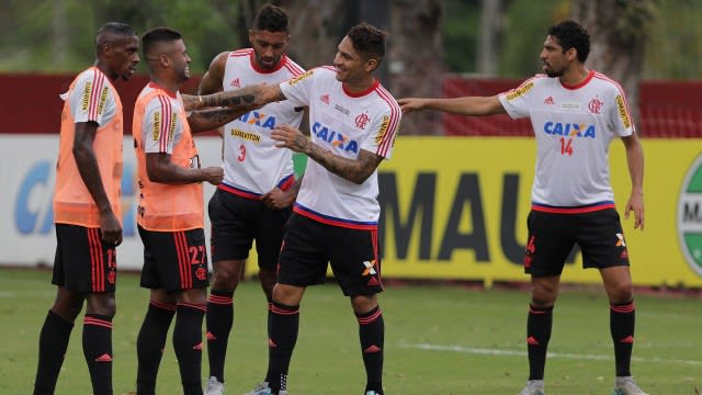 Em má fase, Guerrero é única esperança do Flamengo, que não terá Sheik, afastados e lesionados contra o Grêmio