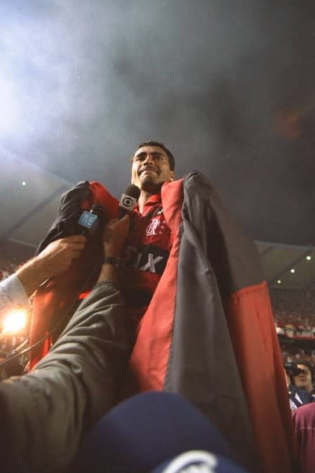 Romário comemora os 20 anos da conquista do Estadual de 96, pelo Flamengo: Sávio foi meu grande parceiro de ataque