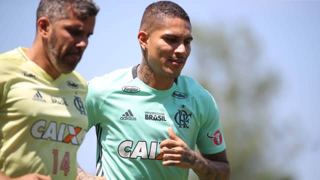 Guerrero tem chance perto de zero de voltar ao Flamengo contra o Fluminense