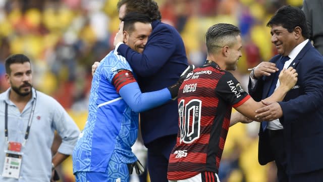 Perto do adeus, veja números de Diego Ribas e Diego Alves no Flamengo