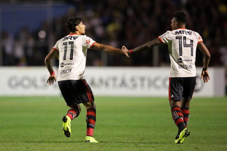 Resumo da partida: Paraná 0 x 4 Flamengo