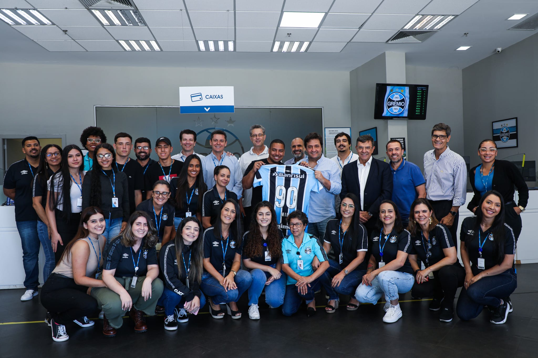 Grêmio avança em campanha associativa e chega ao sócio número 90 mil