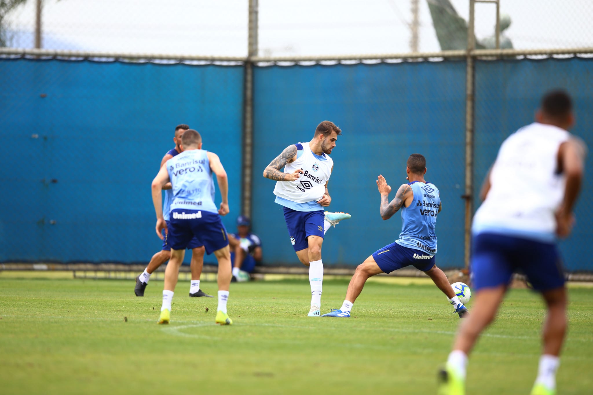 Grêmio encerra preparação para duelo contra o São Paulo, na Arena