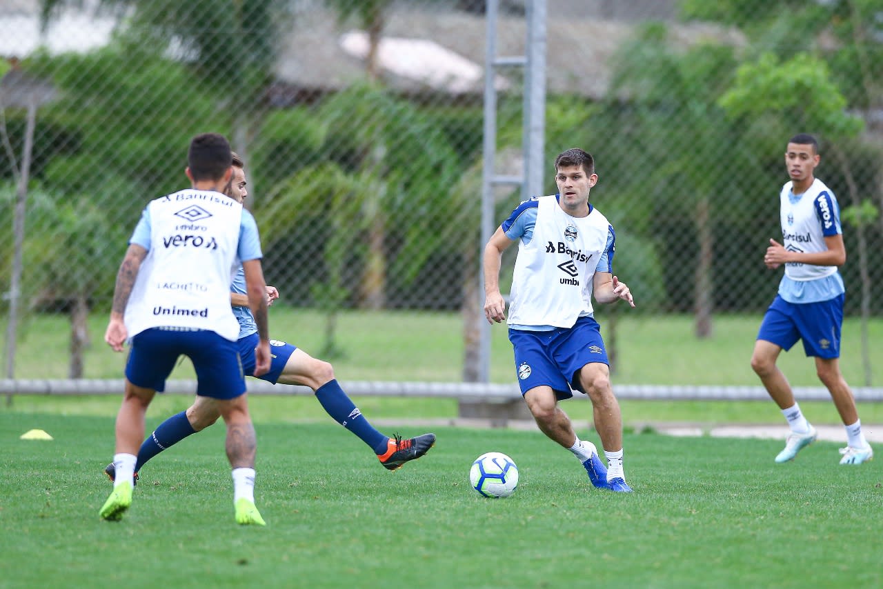 Grêmio inicia preparação no CT para o clássico Gre-Nal