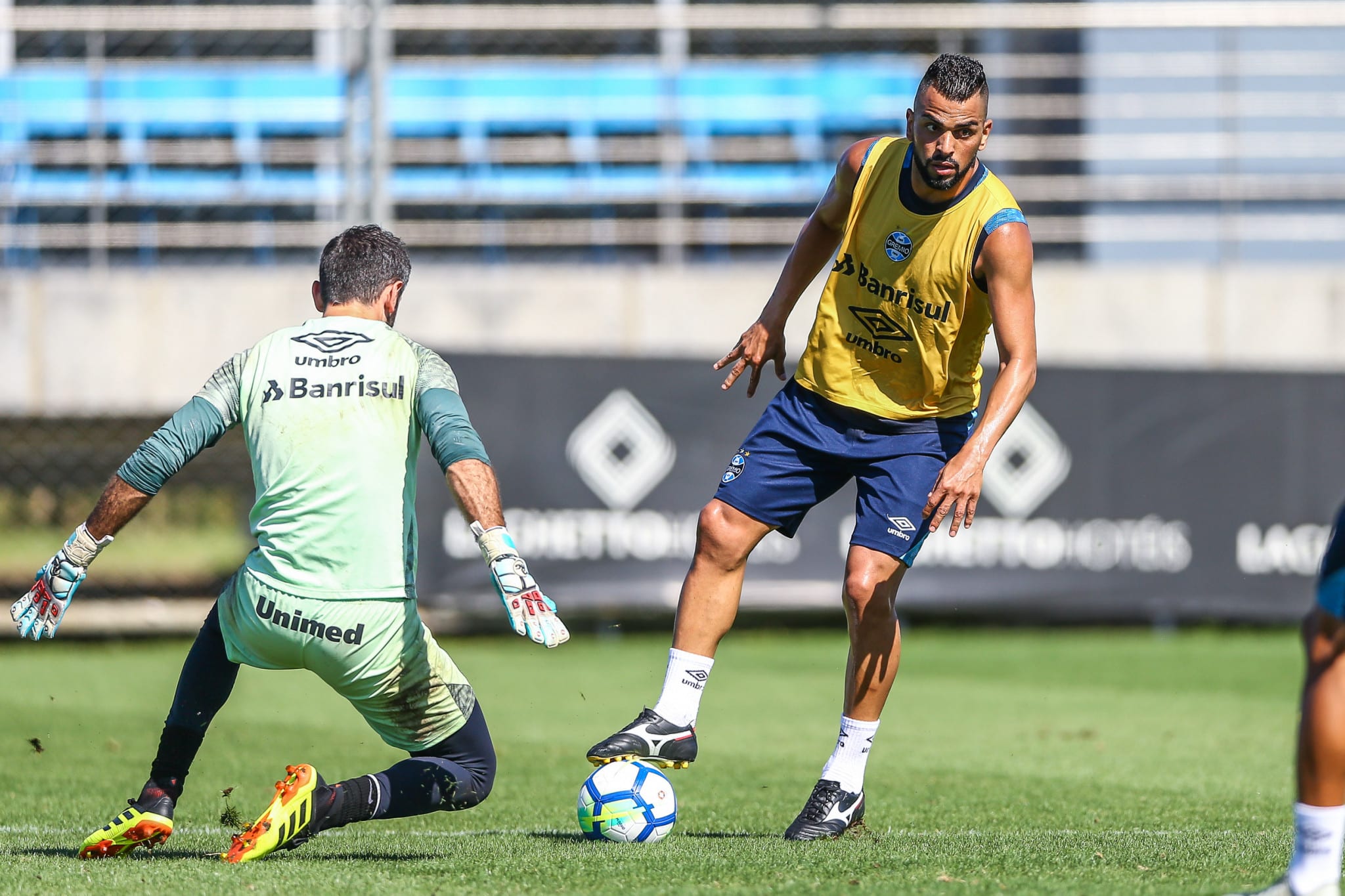 Treino não indicou time para enfrentar o Flamengo no Maracanã