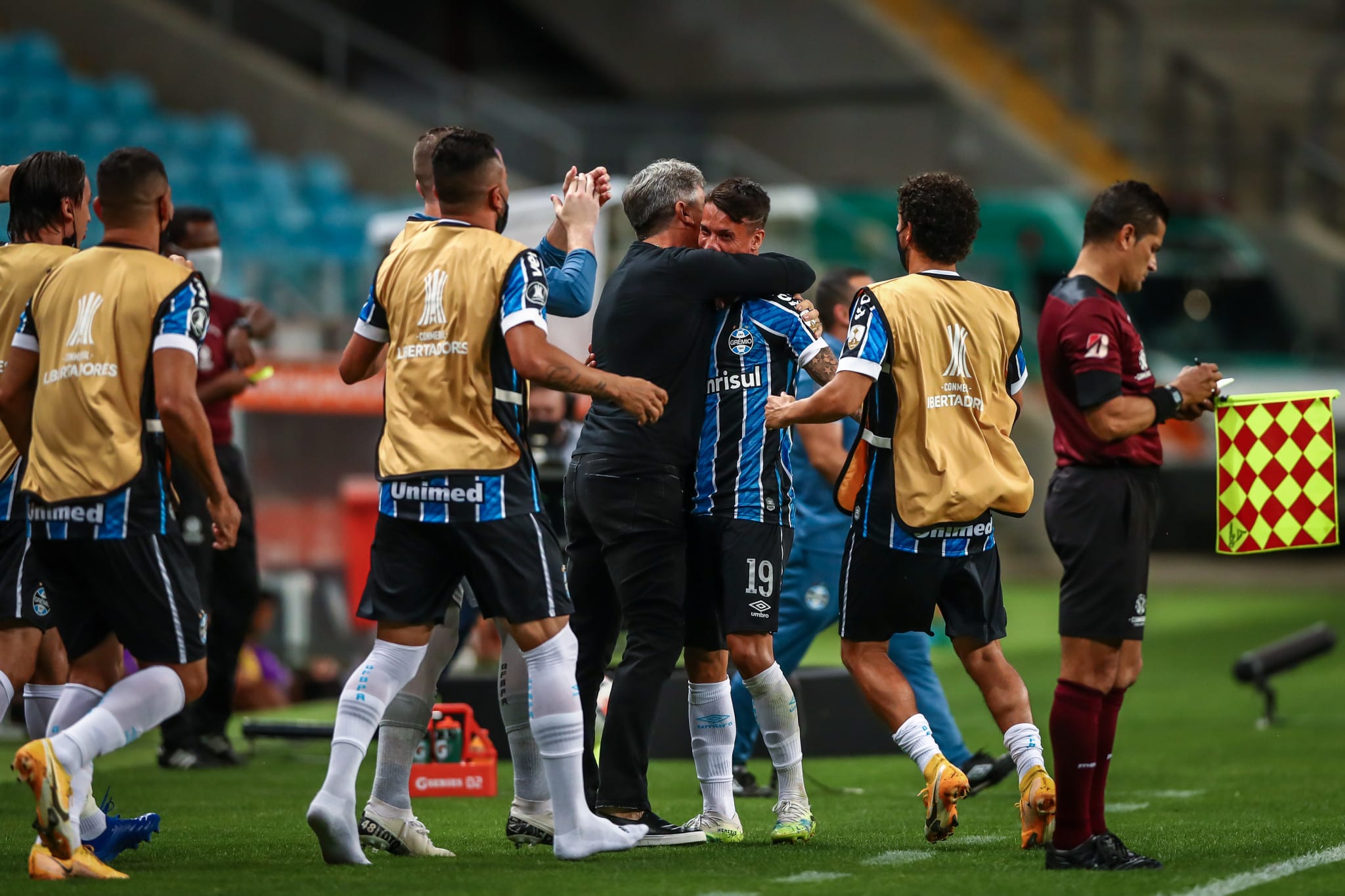 Não assistiu ao jogo? Leia aqui o resumo e a ficha técnica da partida entre Grêmio e Guaraní pela Copa Libertadores