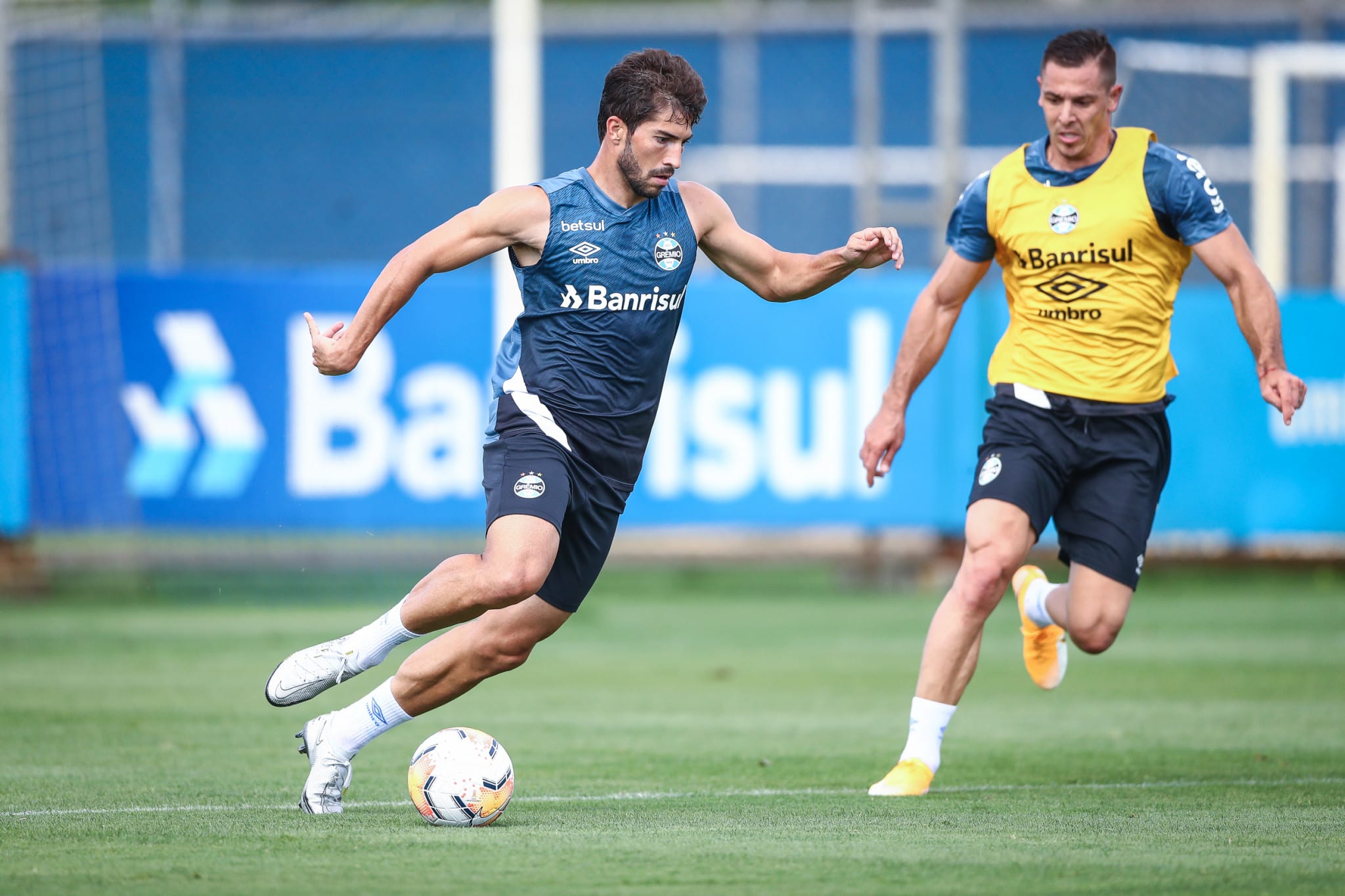 Grêmio inicia preparação para duelo contra o Santos pela Libertadores; veja provável time