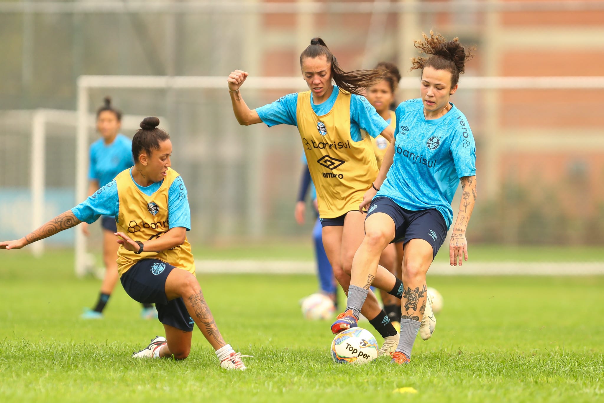 Preparação das Gurias Gremistas para o Gauchão Feminino