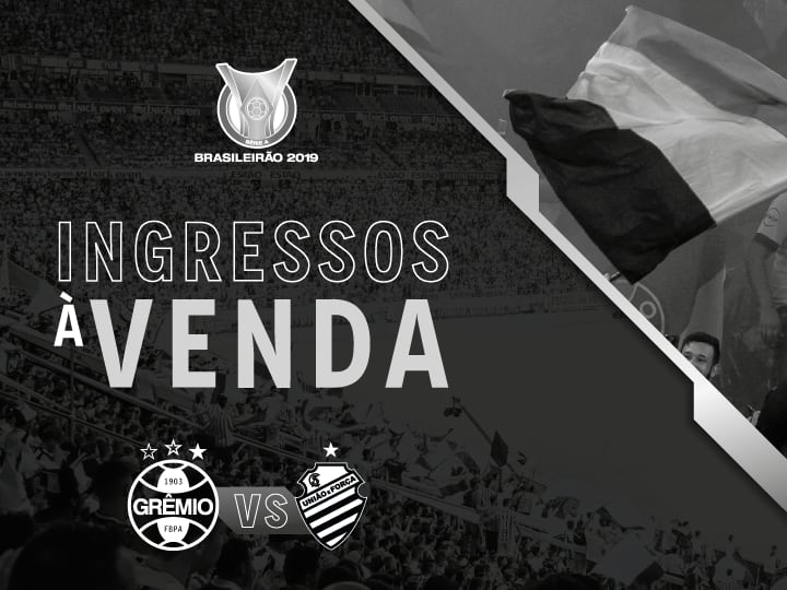 Ingressos para Grêmio x CSA; confira as informações e valores