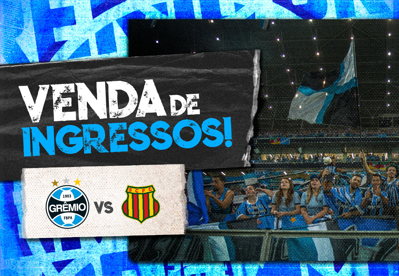 Vendas para a partida entre Grêmio x Atlético Mineiro iniciam às