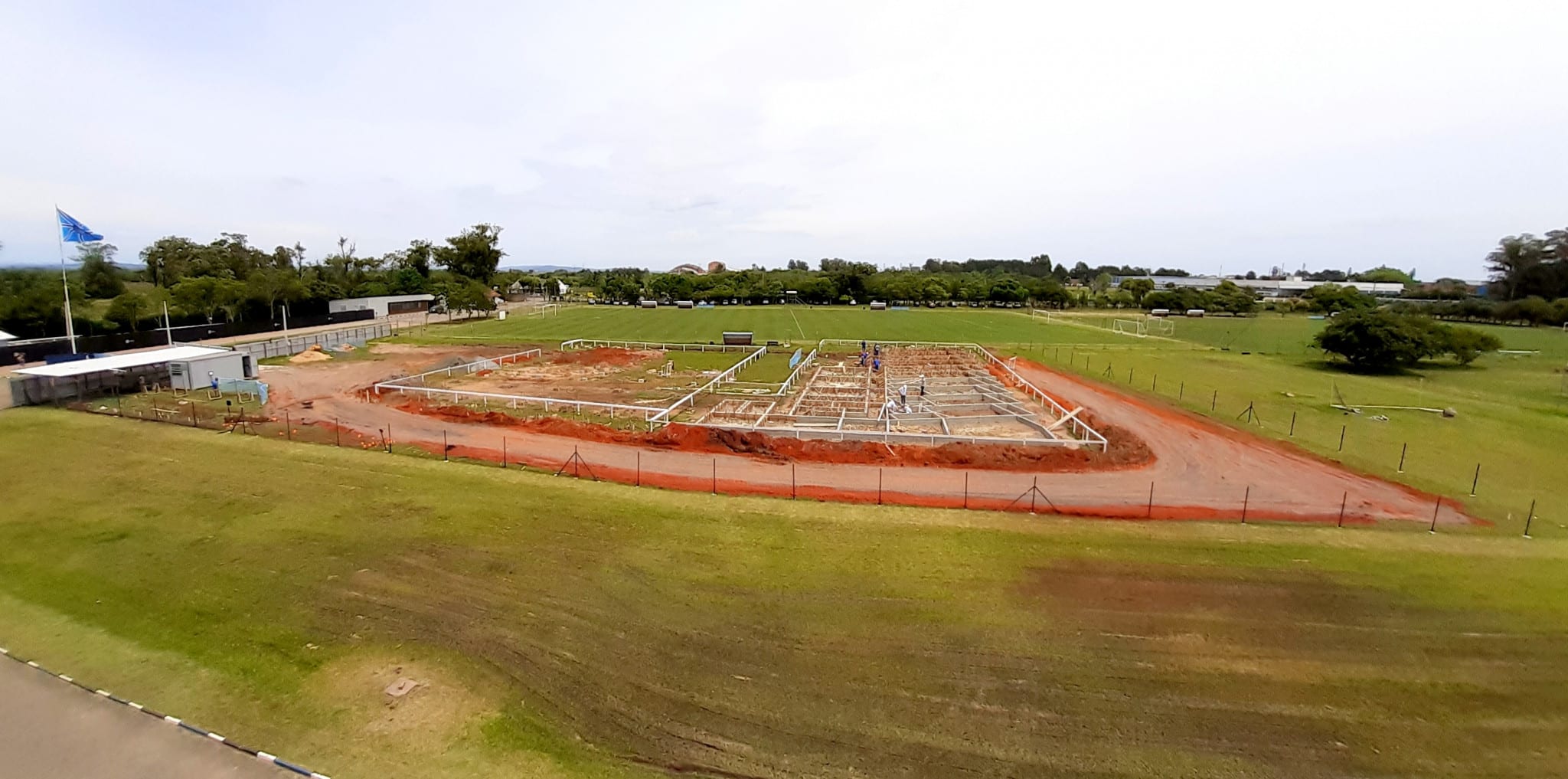 Seguem as obras no CFT Presidente Hélio Dourado, em Eldorado do Sul