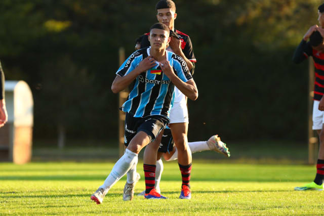 Grêmio vence Cruzeiro na primeira partida das quartas de final do Gauchão Sub-17.