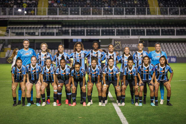Grêmio não pontua em confronto contra o Santos pelo Brasileiro Feminino