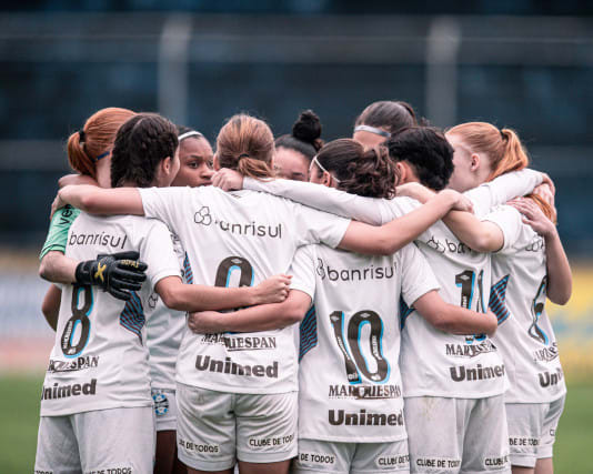 Gurias gremistas avançam à semifinal do Gauchão Feminino Sub-15 após goleada sobre o Pelotas