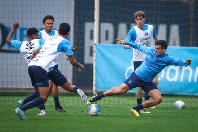 Tática prepara time para desafio contra o Bragantino