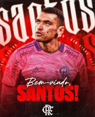 Santos é o novo goleiro do Mengão