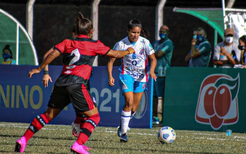 Flamengo empata sem gols com o Napoli-SC pelo Brasileirão Feminino