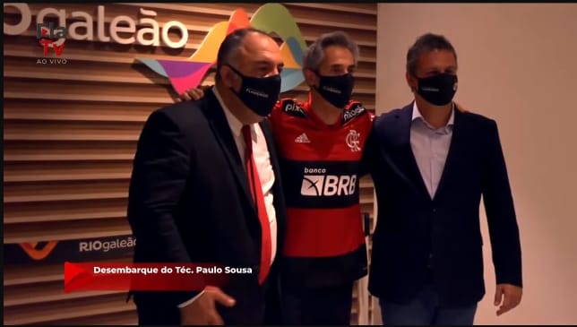 Paulo Sousa veste a camisa do Flamengo e exalta: Possibilidade que não acontece muitas vezes