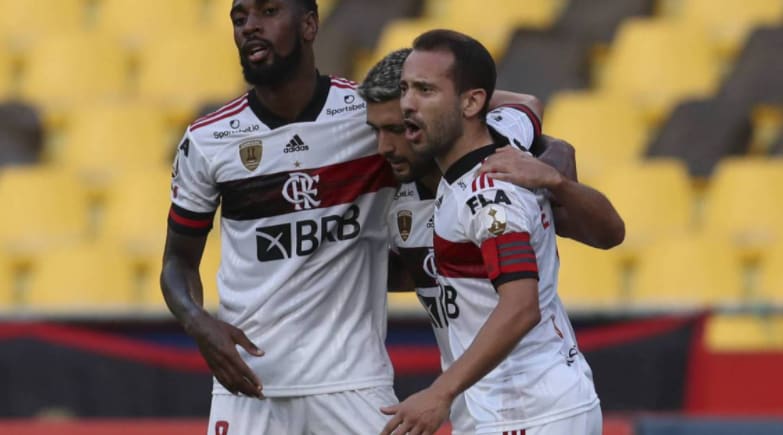 Perfil da Libertadores faz postagem exaltando jogadores do Flamengo