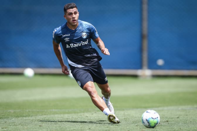 Grêmio encerra preparativos para enfrentar o Corinthians