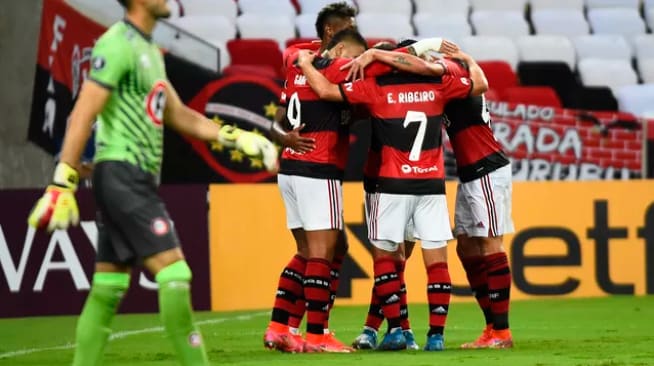 Confira como ficou a classificação do grupo do Flamengo na Libertadores!