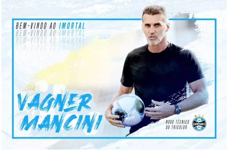 Anunciado, Vagner Mancini desembarca em Porto Alegre e vai direto para o CT do Grêmio