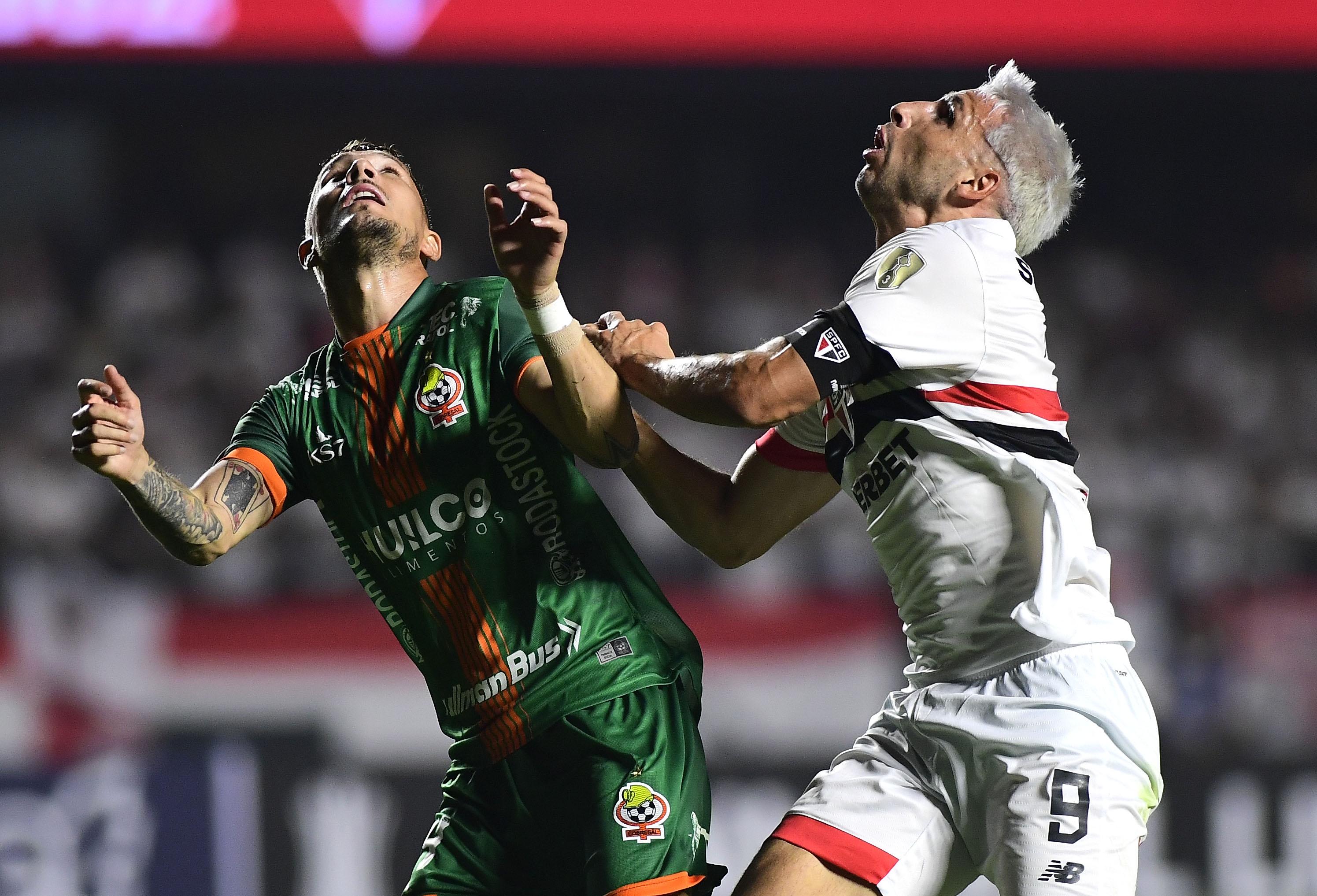 São Paulo contra o Cobresal (Foto: SPFC.net)