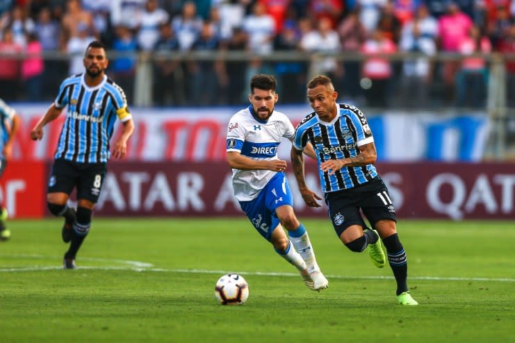 Grêmio acaba superado pelo Universidad Católica