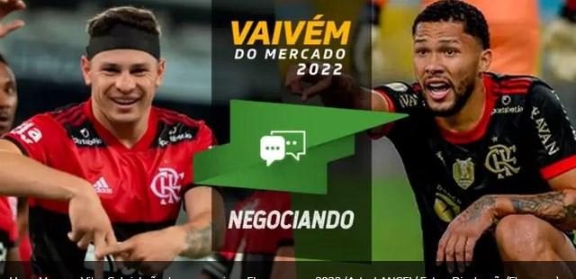 Vai e vem: Mais dois jogadores de saída do flamengo, confira