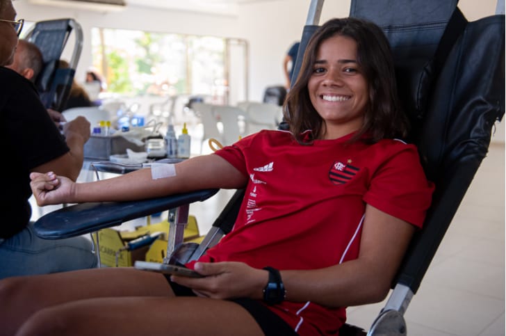 Em parceria com o Hemorio, Flamengo realiza mais uma edição da Campanha Sangue Rubro-Negro