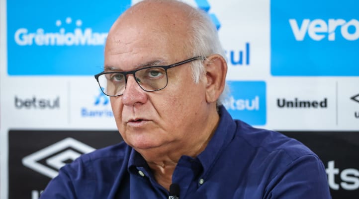 Presidente do Grêmio acredita em bom resultado contra o Flamengo no domingo