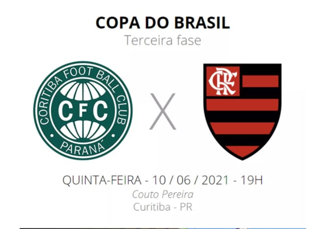 Coritiba x Flamengo: veja onde assistir, escalações, desfalques e arbitragem