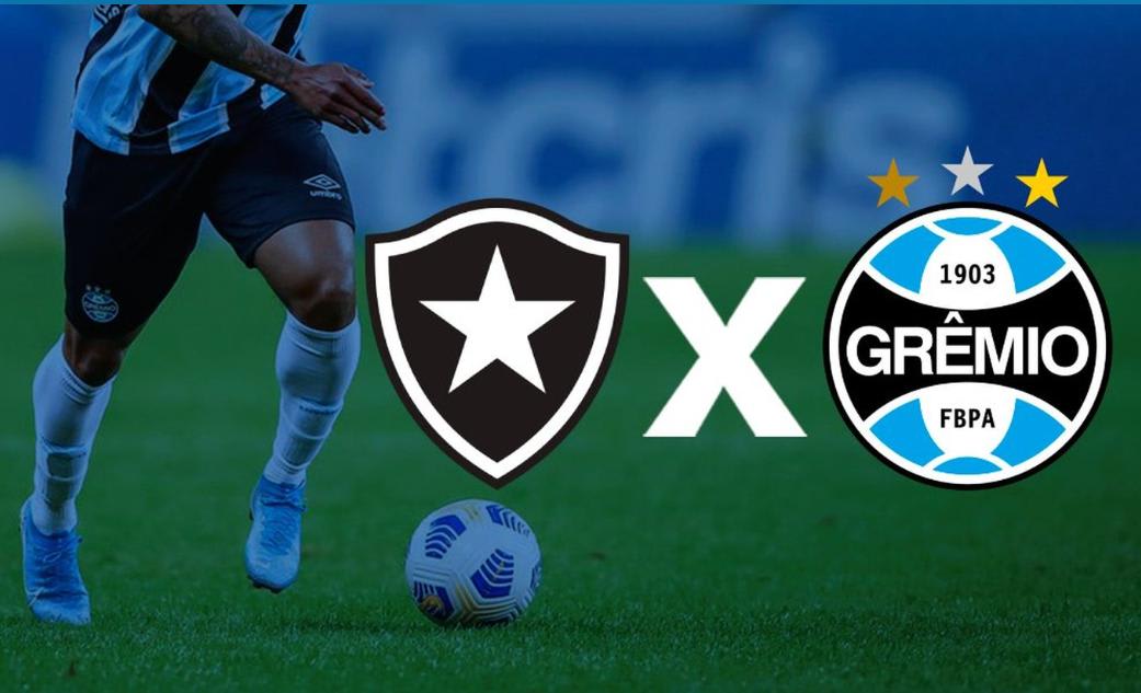 Botafogo x Grêmio: Onde assistir, prováveis escalações