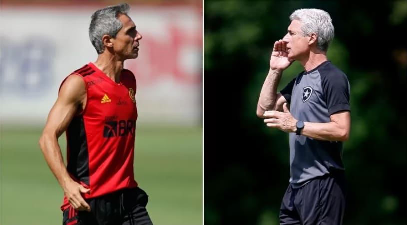 Flamengo x Botafogo opõe técnicos portugueses na luta contra impaciência