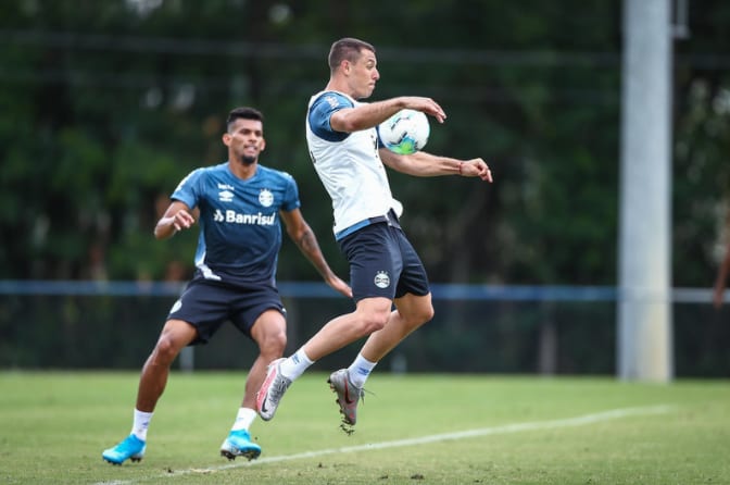 Grêmio treina no Rio de Janeiro e está pronto para enfrentar o Fluminense