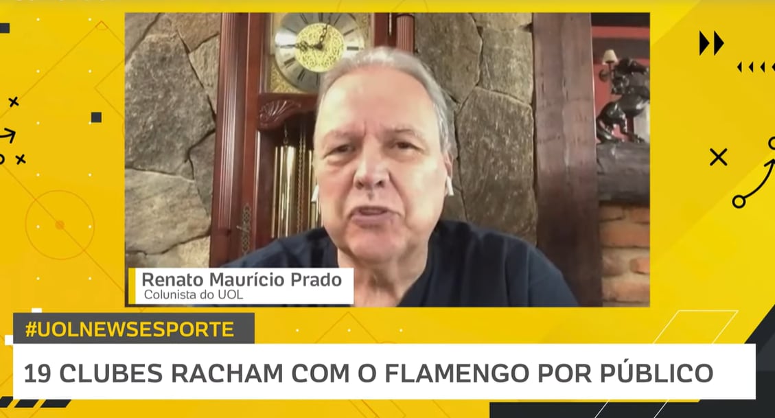 Flamengo está assumindo uma postura muito arrogante e muito egoísta, afirma comentarista