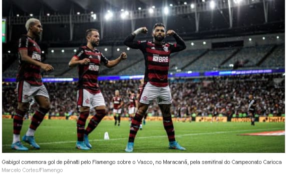 Gabigol usa vídeo de Romário para provocar Vasco após vitória: Leva lenço