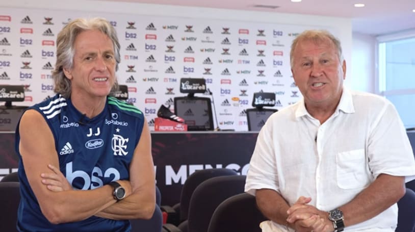 Em entrevista a Zico, Jorge Jesus relembra trajetória e afirma: A exigência continua para ganhar