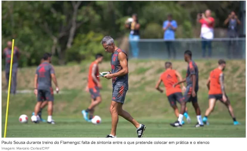 OPINIÃO: Paulo Sousa e o elenco precisam ceder pelo bem do Flamengo