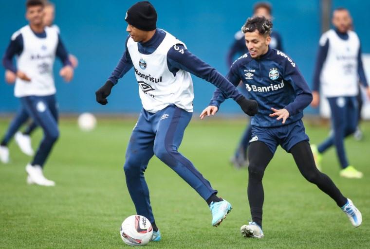 Treino com portões fechados finaliza preparação do Grêmio para duelo com o Operário