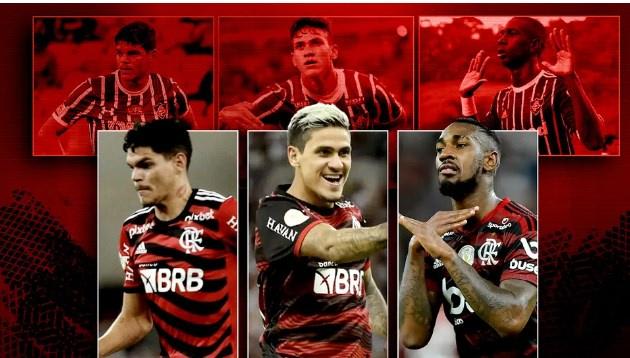 Trio milionário: Gerson, Pedro e Ayrton, de crias de Xerém a campeões pelo Flamengo