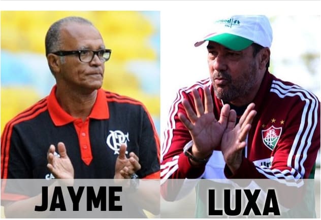 Adversários no domingo, Jayme e Luxemburgo já foram campeões juntos pelo Flamengo